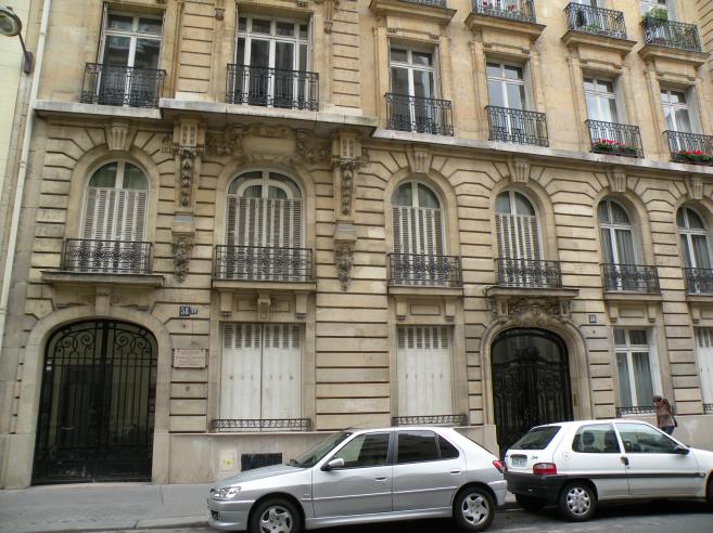  immeuble ou vécut Louis Mandin